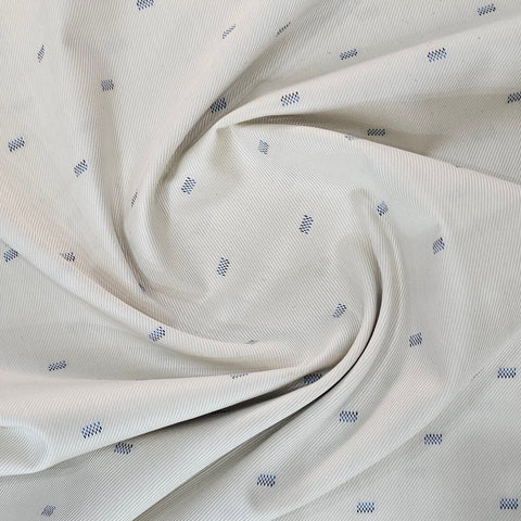 Reid & Taylor 100% Pure Egyptian Giza Cotton Luxury Unstitched Shirting Fabric