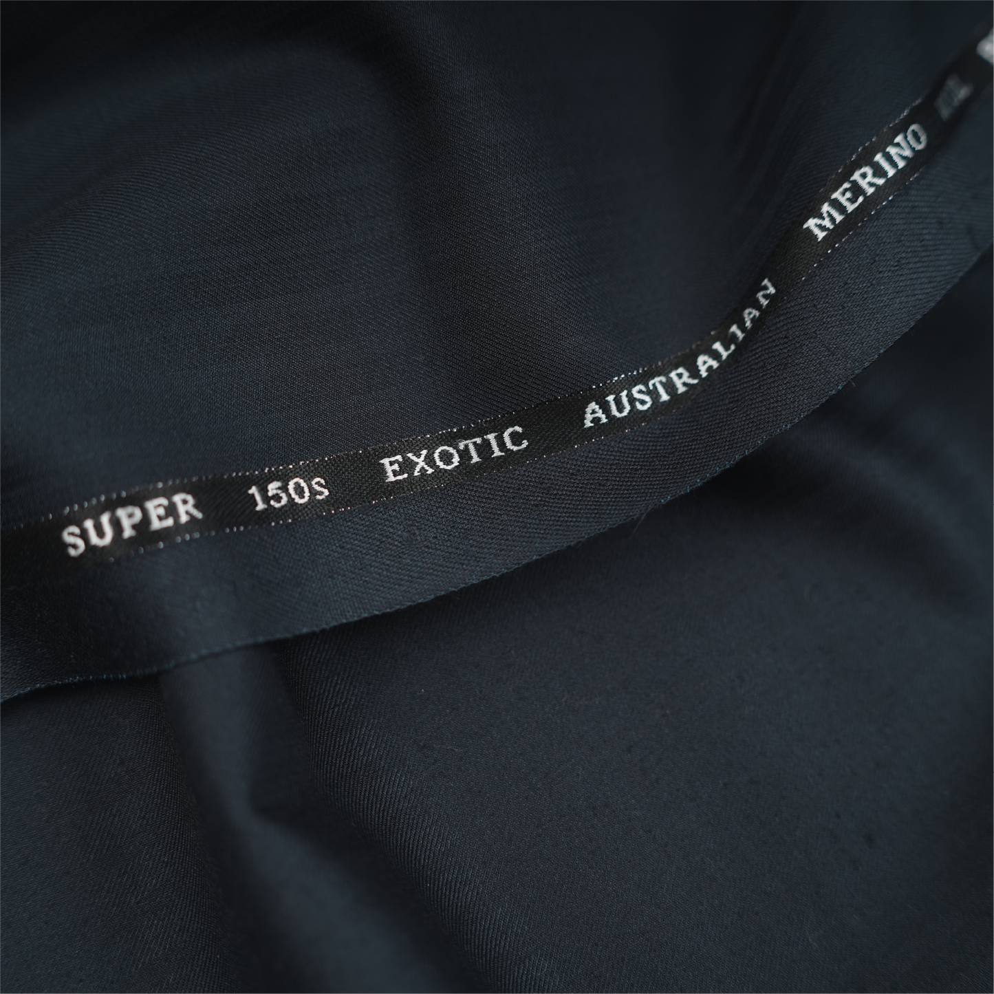 OCM Aristo Merino Wool 150 Unstitched Suiting Fabric (Dark Navy Blue)