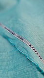 Raymond Cyprus Pure Linen Unstitched Shirting Fabric (Turquoise)