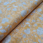 Raymond Ink Cotton Printed Unstitched Shirting Fabric (Sunflower Yellow)