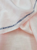 Raymond Exotic Pure Linen Unstitched Shirting Fabric (Light Pink)