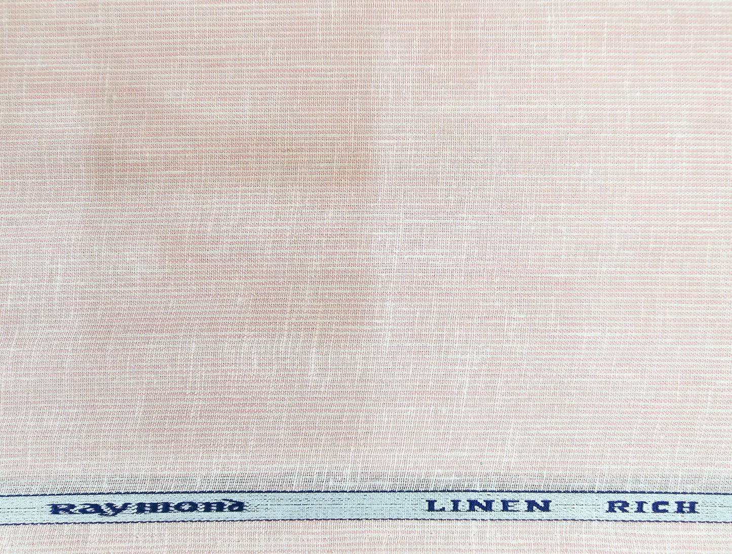 Raymond Exotic Linen-Cotton Unstitched Shirting Fabric (Light Pink)