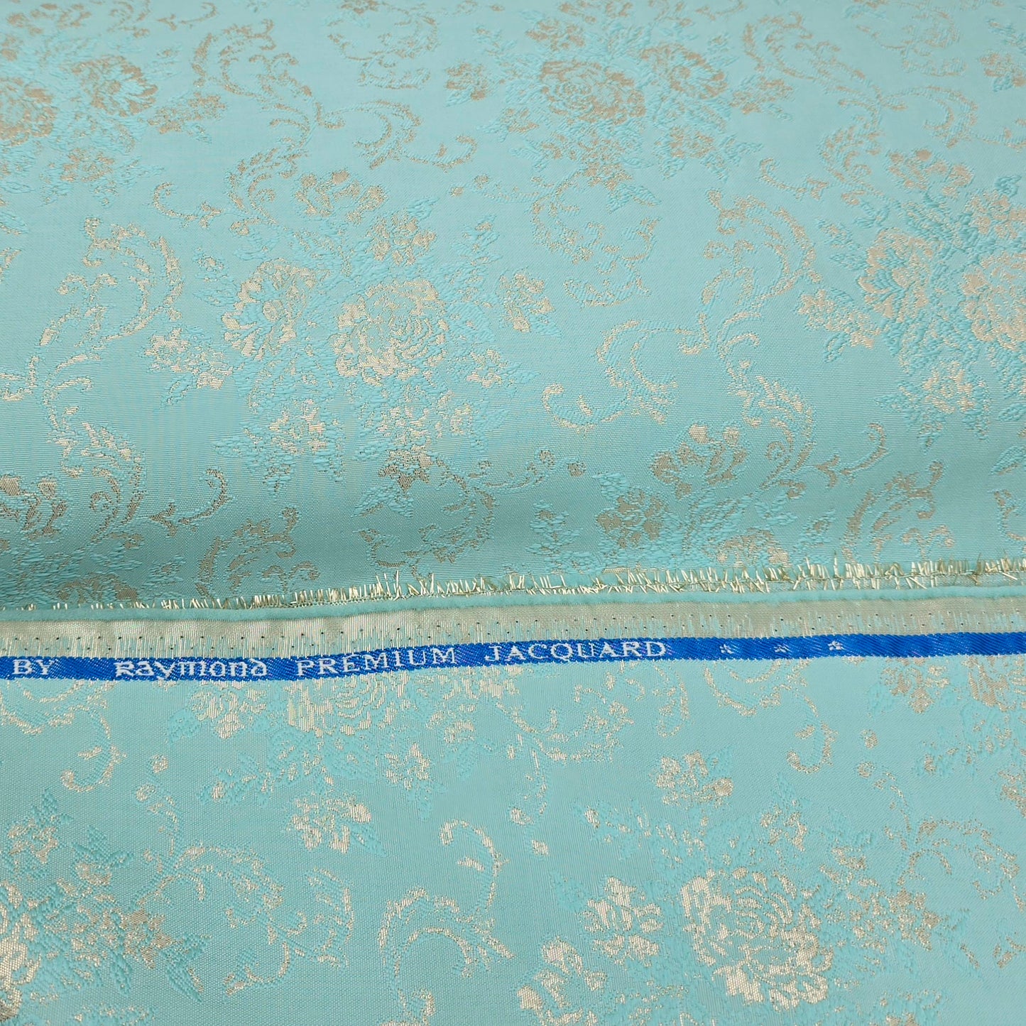 Raymond Celebraze Premium Jacquard Fabric (Sea Green)