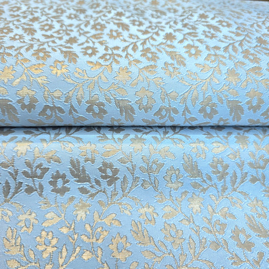Raymond Celebraze Premium Jacquard Fabric (Blue Sea)