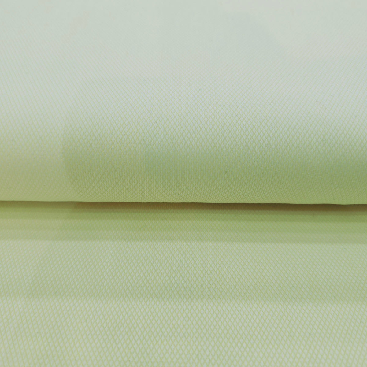 Raymond Creaseless Premium Cotton Dotted Unstitched Shirting Fabric (Light Yellow)