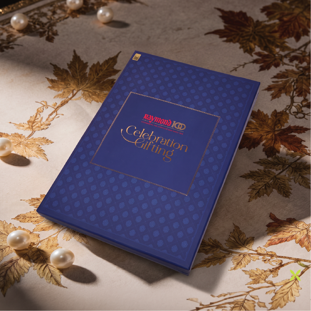 Raymond Premium Suit Gift Set - Suiting & Shirting Fabric with Cufflinks