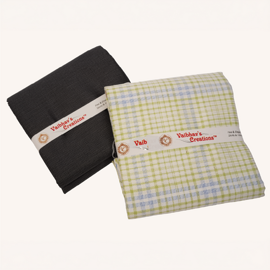 Vaibhav's Creations Bandhan - Shirting & Trouser Fabric Combo