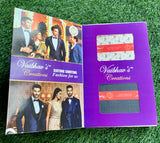 Vaibhav's Creations Gold Gift Pack of Unstitched Shirt & Trouser Fabrics