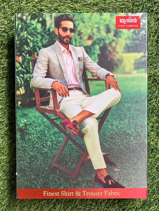 Raymond Emerald Club Gift Pack of Unstitched Shirt & Trouser Fabrics
