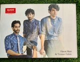 Raymond Crystal Club Gift Pack of Unstitched Shirt & Trouser Fabrics