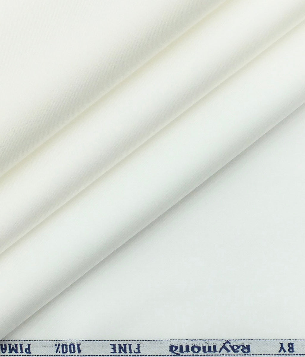 Raymond Portofino Pure Pima Cotton Unstitched Shirting Fabric