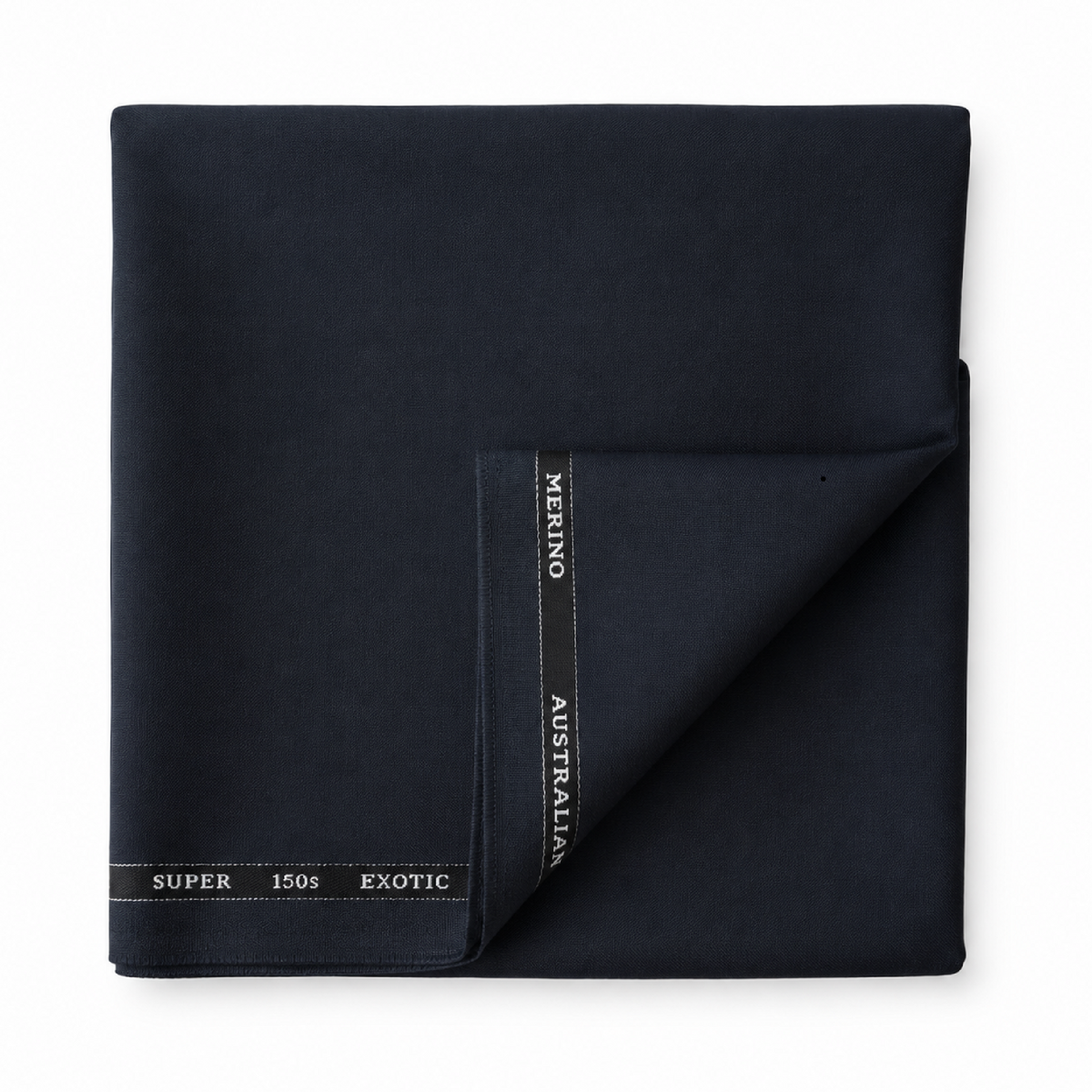 OCM Aristo Merino Wool 150 Unstitched Suiting Fabric (Dark Navy Blue)