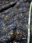 Raymond Ink Cotton Printed Unstitched Shirting Fabric (Dark Blue)