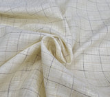 Raymond Fresco Lino Pure Linen Unstitched Shirting Fabric (Light Yellow)