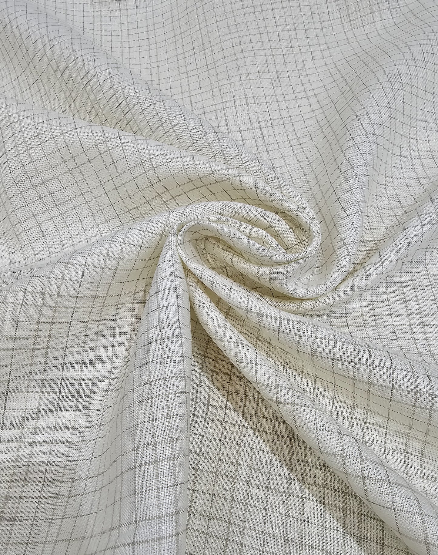 Raymond DeLin Pure Linen Unstitched Shirting Fabric (Light Yellow)
