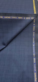 Raymond Techno Fresh Super 100's Merino Wool Unstitched Self-Check Suiting Fabric (Blue)