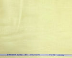 Raymond Exotic Pure Linen Unstitched Shirting Fabric (Light Yellow)