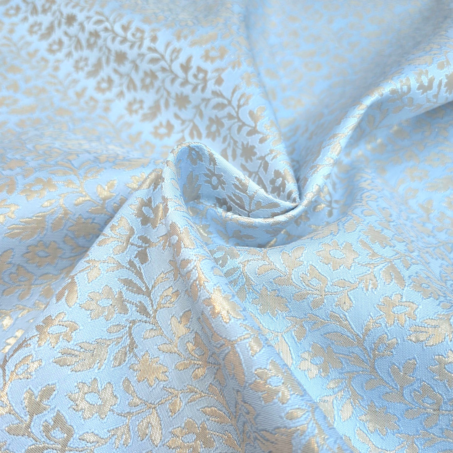 Raymond Celebraze Premium Jacquard Fabric (Blue Sea)