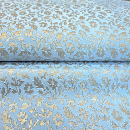 Raymond Celebraze Premium Jacquard Fabric (Blue Sea)