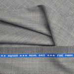Raymond Regal Gaze Unstitched 120s Merino Wool Suiting Fabric (Dusty Grey)