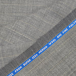 Raymond Regal Gaze Unstitched 120s Merino Wool Suiting Fabric (Dusty Grey)