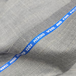 Raymond Regal Gaze Unstitched 120s Merino Wool Suiting Fabric (Dusty Grey)