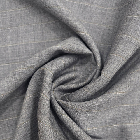 Raymond Regal Gaze Unstitched 120s Merino Wool Suiting Fabric (Dusty Grey)