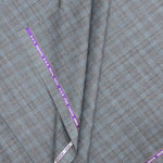 Raymond Regal Gaze Unstitched 120s Merino Wool Suiting Fabric (Dark Grey)