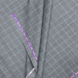 Raymond Regal Gaze Unstitched 120s Merino Wool Suiting Fabric (Dark Grey)