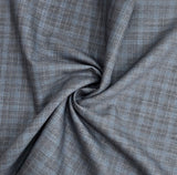 Raymond Regal Gaze Unstitched 120s Merino Wool Suiting Fabric (Dark Grey)