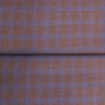 Raymond Regal Gaze Unstitched 120s Merino Wool Suiting Fabric (Maroon & Blue)