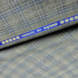 Raymond Luxolite Unstitched 120s Merino Wool Suiting Fabric (Grey)