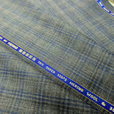 Raymond Luxolite Unstitched 120s Merino Wool Suiting Fabric (Grey)