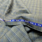 Raymond Luxolite Unstitched 120s Merino Wool Suiting Fabric (Grey)