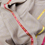 Raymond Techno Fresh Unstitched Super 100s Merino Wool Suiting Fabric (Beige)