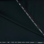 Ferrara Unstitched Super 140s Pure Merino Wool Suiting Fabric (Black)