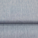 Vaibhav's Creations Premium Italian Cotton-Linen Unstitched Shirting Fabric (Light Grey)