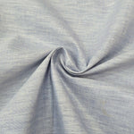 Vaibhav's Creations Premium Italian Cotton-Linen Unstitched Shirting Fabric (Light Grey)