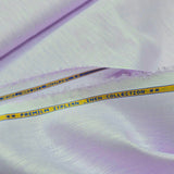 Vaibhav's Creations Premium Italian Cotton-Linen Unstitched Shirting Fabric (Light Purple)