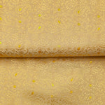 Vaibhav's Creations Ethnic Jacquard Kurta Fabric (Haldi Yellow)