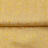 Vaibhav's Creations Ethnic Jacquard Kurta Fabric (Haldi Yellow)