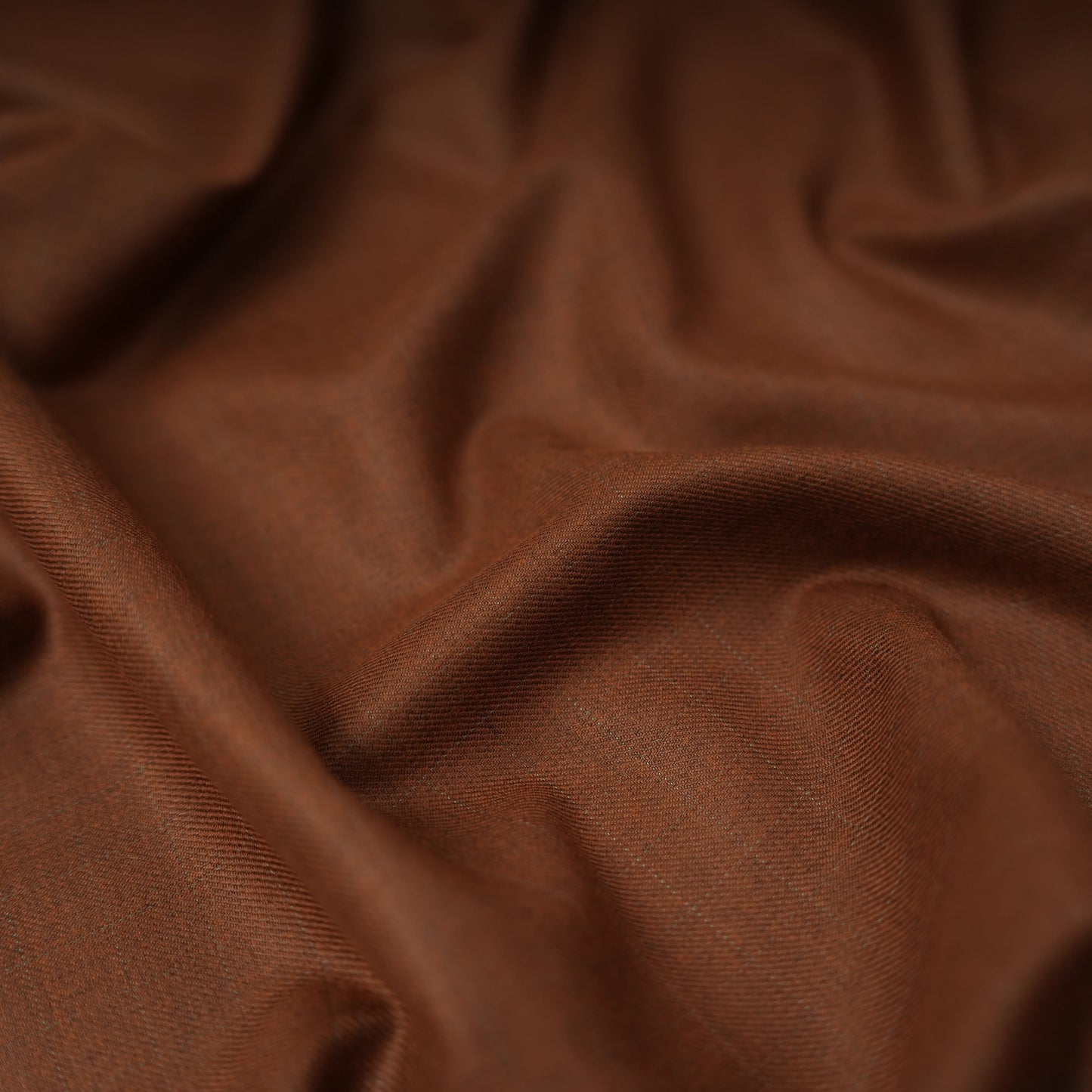 Raymond Bellismo Unstitched Suiting Fabric (Rust Brown with Self Micro Checks)