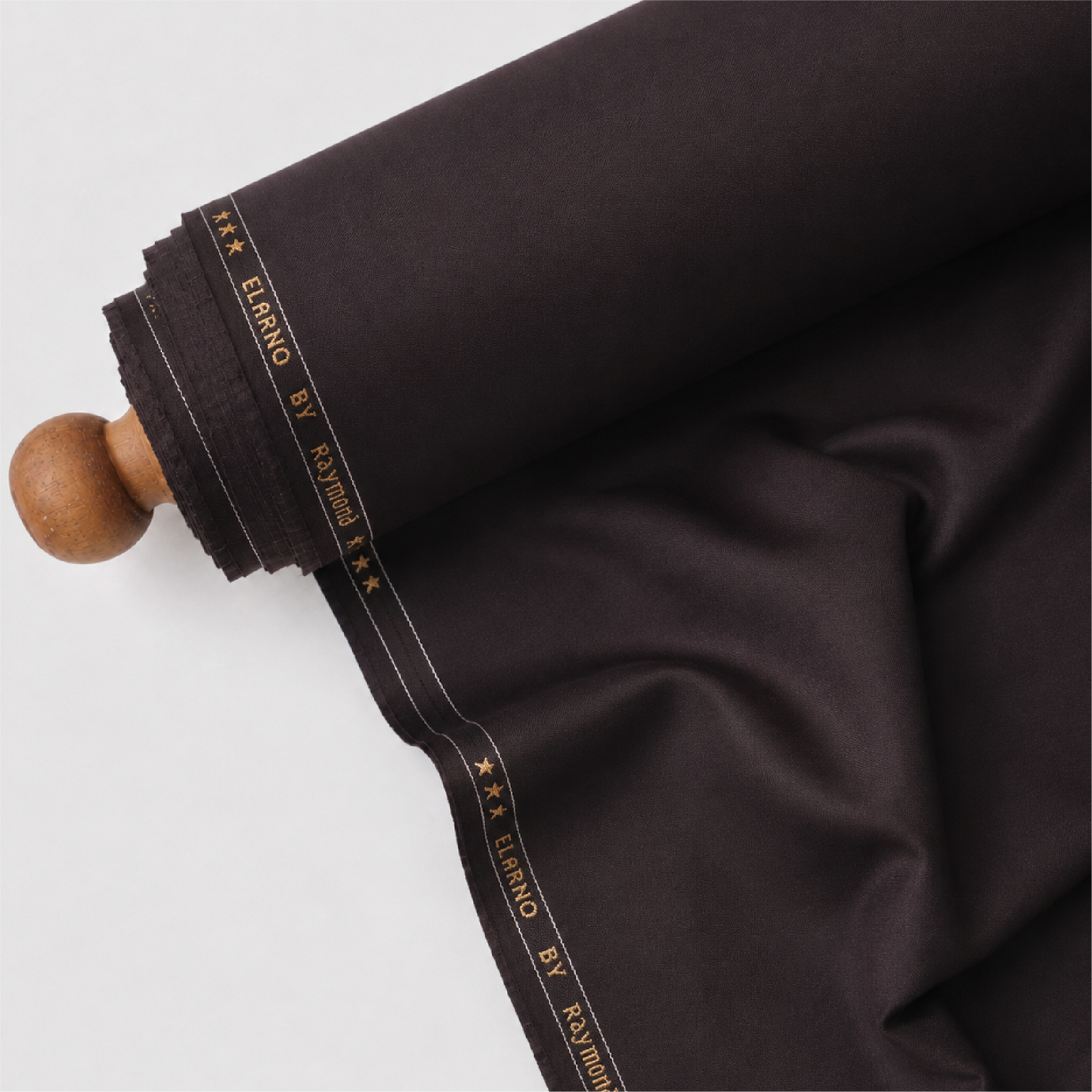 Raymond Elarno Unstitched Suiting Fabric (Dark Wine)