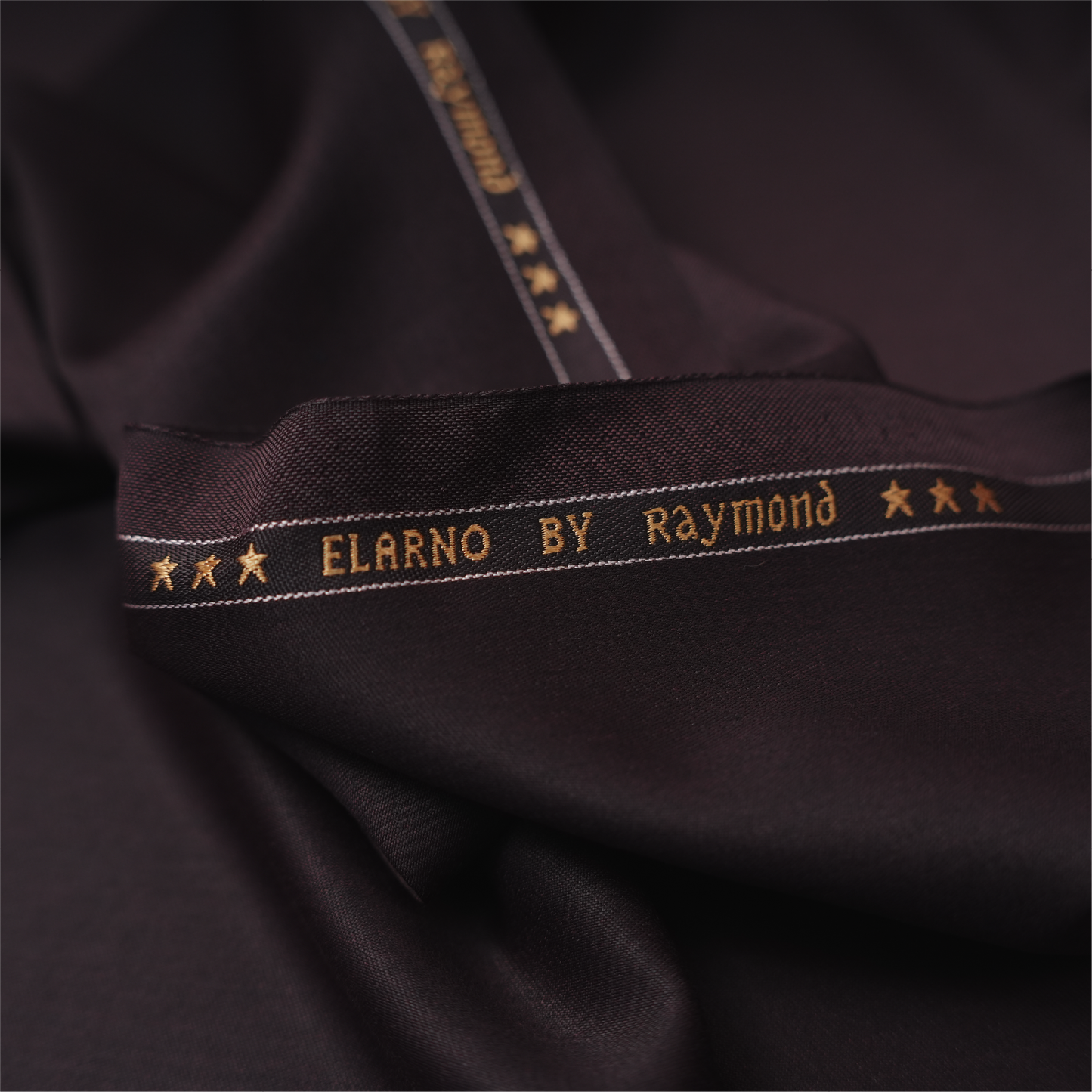 Raymond Elarno Unstitched Suiting Fabric (Dark Wine)