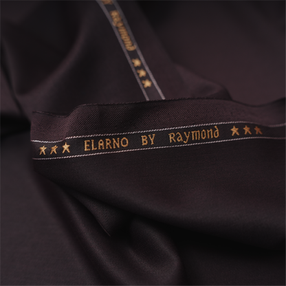 Raymond Elarno Unstitched Suiting Fabric (Dark Wine)