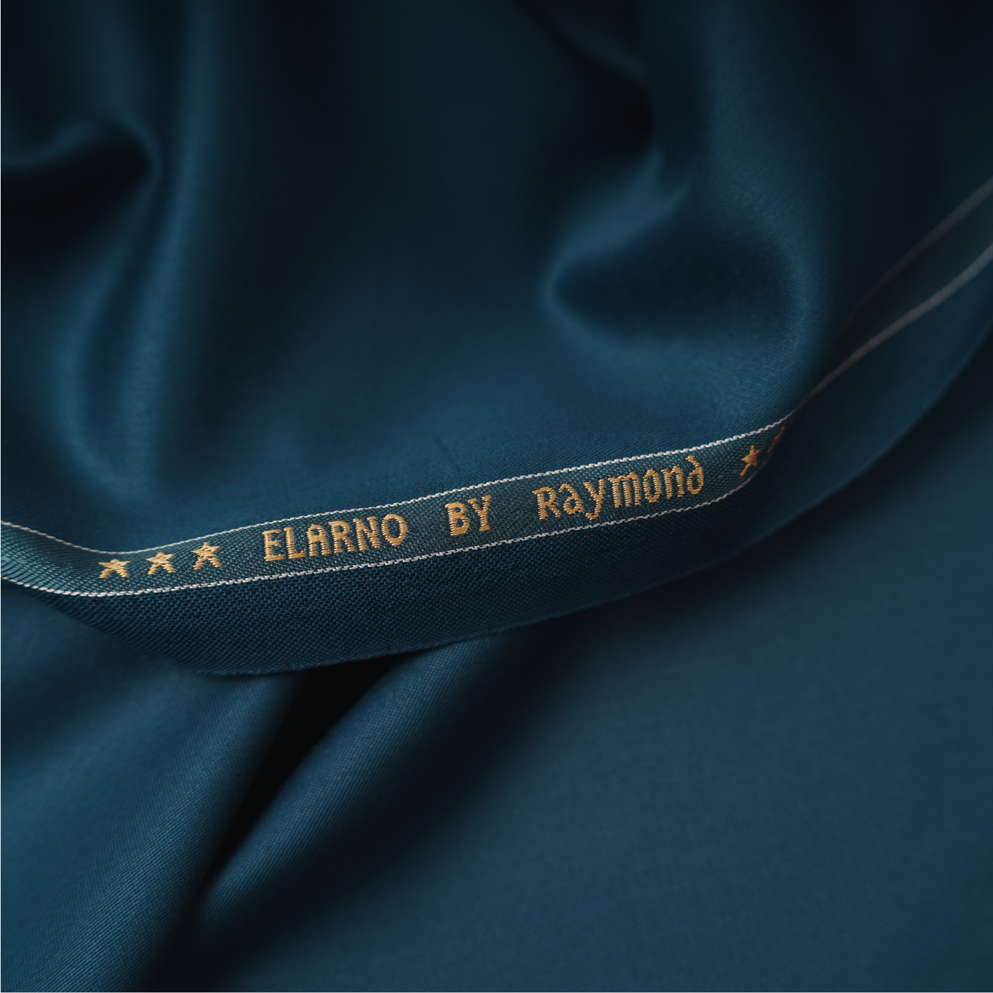 Raymond Elarno Unstitched Suiting Fabric (Teal Blue)