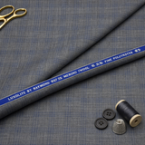 Raymond Luxolite Unstitched 120s Merino Wool Suiting Fabric (Grey)