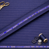 Raymond Styleford Unstitched 130s Merino Wool Suiting Fabric (Blue)