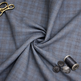 Raymond Regal Gaze Unstitched 120s Merino Wool Suiting Fabric (Dark Grey)