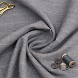 Raymond Regal Gaze Unstitched 120s Merino Wool Suiting Fabric (Dusty Grey)